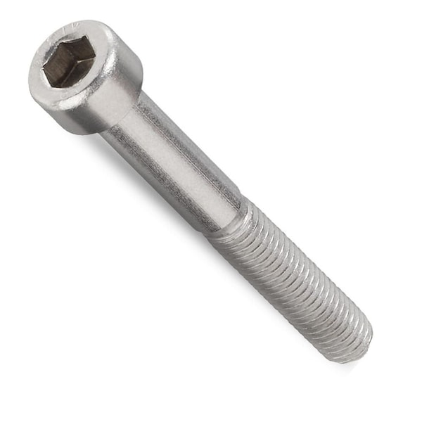 Newport Fasteners 1/2"-13 Socket Head Cap Screw, Zinc Plated Alloy Steel, 4-1/2 in Length, 25 PK 756142-25